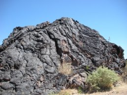 Ancient lava mount of Capulin Volcano
